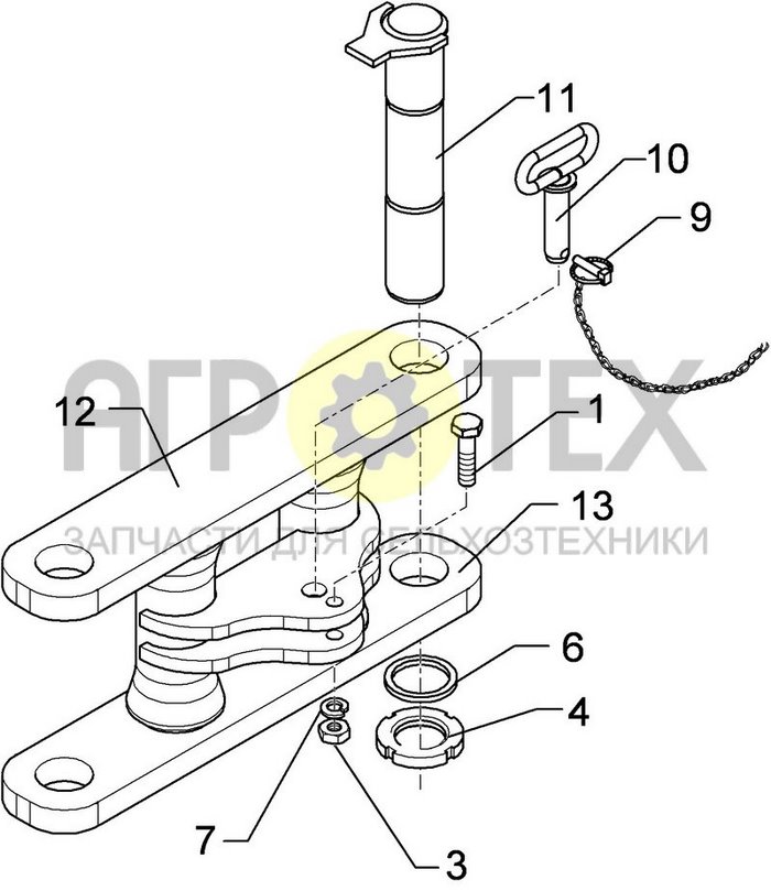 Чертеж D60x240x520 VT10, KPL