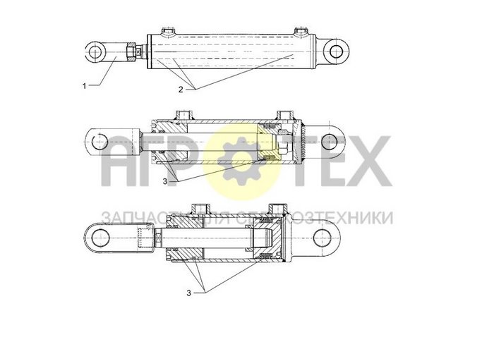 Чертеж DZ63/30-245-515-2xD25G