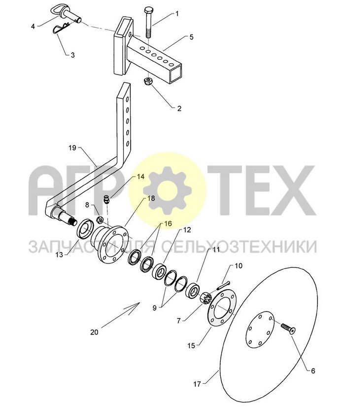 Чертеж D380/60x20x514 LI