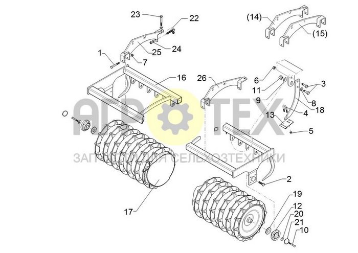 Чертеж TPW-R D500-3.00-24R125 k