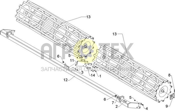 Чертеж RSW D540-4,0m 2x2m