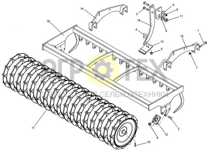 Чертеж TPW D500-250-17R150