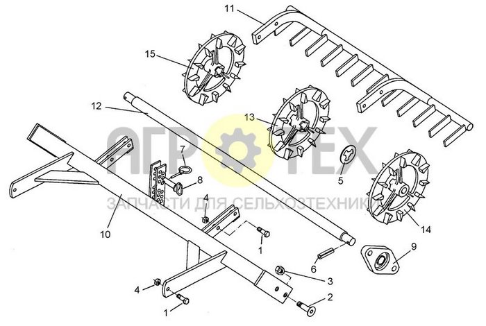 Чертеж 1,5m CKP 400 GEFA BA