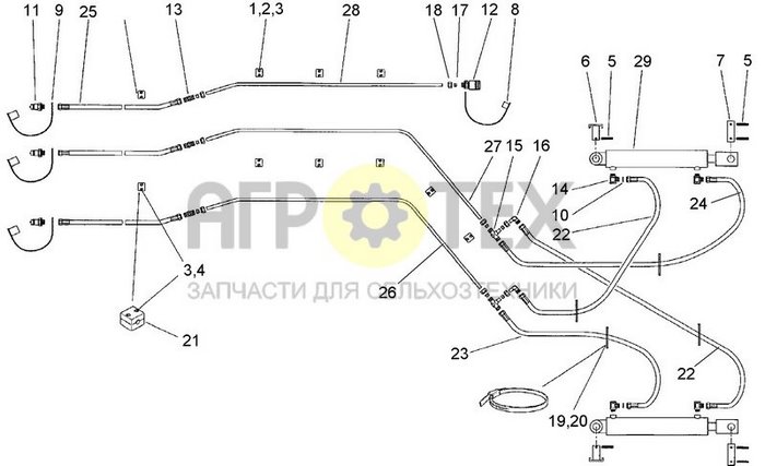 Чертеж 80x320 Kompaktor K-AHG