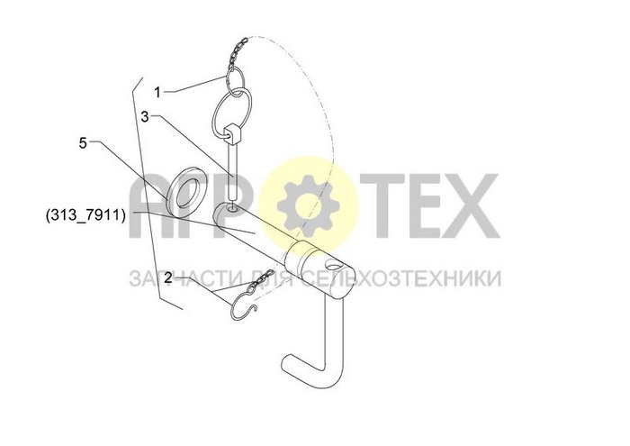 KAT2G D25,4/31,7x158 (№2 на схеме)