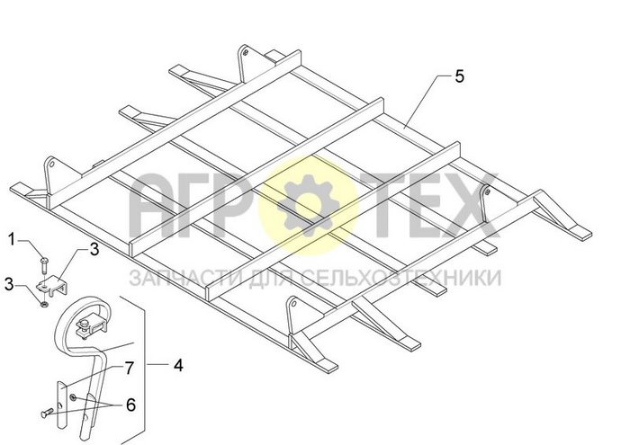 Чертеж 1,5m 26x10 mit Schar