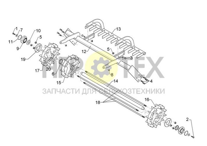 Чертеж 1,5m CKP 400 GEFA BA m.Zugst.