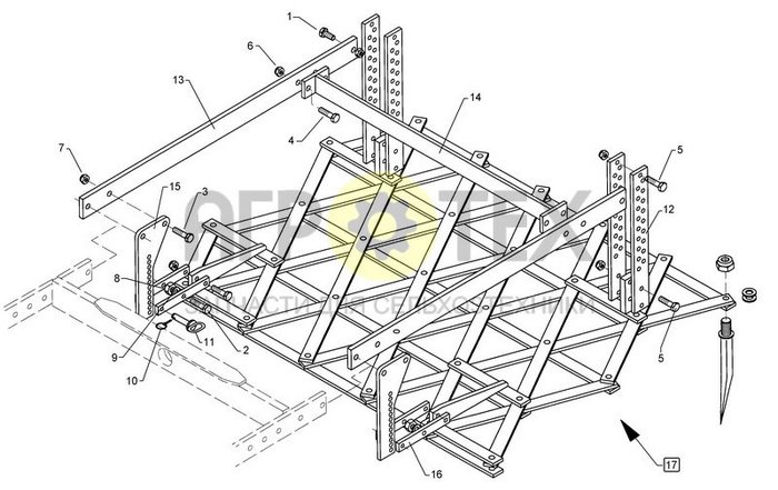 Чертеж 1,5m-A30 2-Reihe