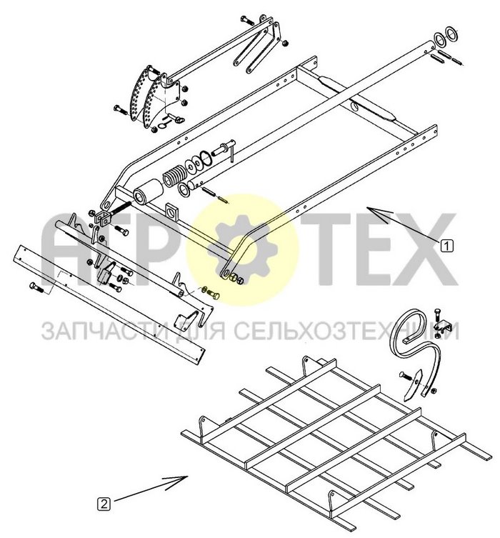 Чертеж 1,5m 26x10 mit Schar