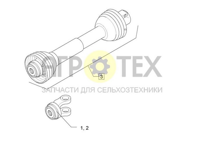 Чертеж 8x32x38 SK