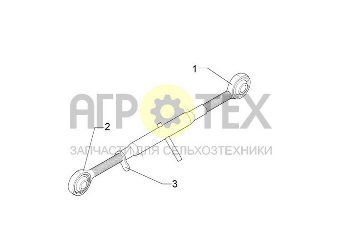 Чертеж KAT2 M30x3,5 330-450