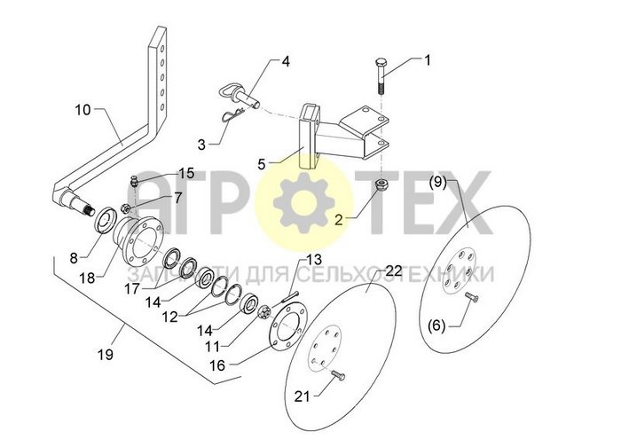 Чертеж D450/60x20 RE Zirkon