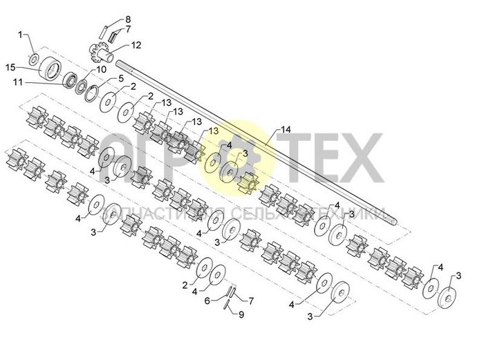 Чертеж D64,5x1170 standard