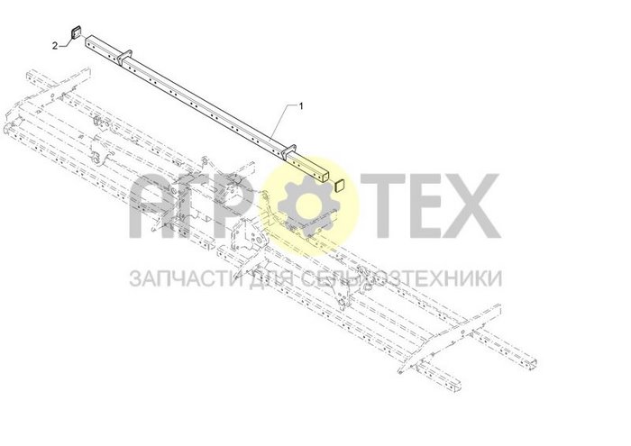 Чертеж 80x80x2886