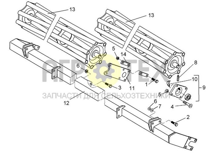 Чертеж RSW D400-4,0m 2x2m