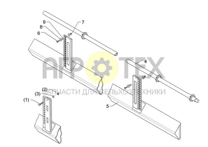 Zirkon 8/10 400 Hinter (№6 на схеме)