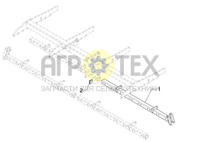 Чертеж 80x80x1947