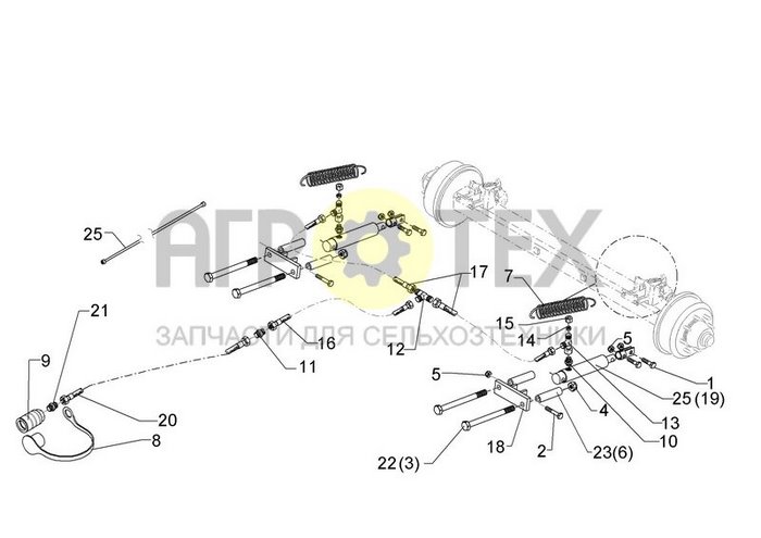 Чертеж Gigant 800 2xEZ 25x110