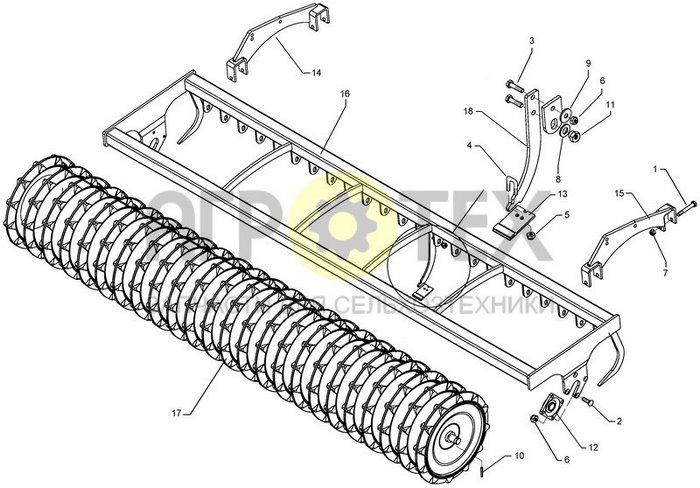 Чертеж TPW D500-250-20R125