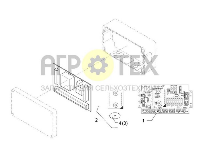 Чертеж LEMKEN Fujitsu Controller 1