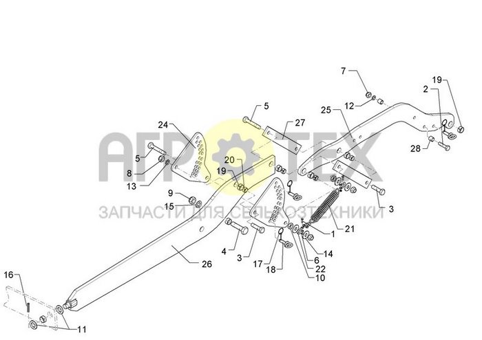 Чертеж 290x20x1719 RU 9 DW Gigant 12