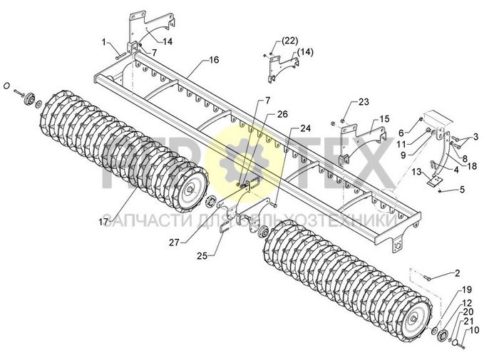 Чертеж TPW-R D500-4.00-32R125 C-S/S