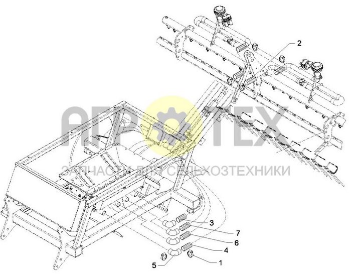 Чертеж C-Solitair Plus 4-Verteiler