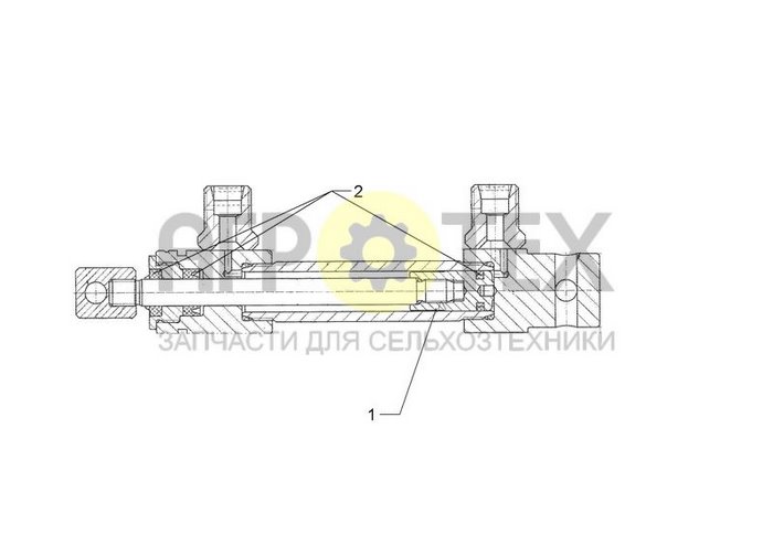 Чертеж DZ12/8x50-140