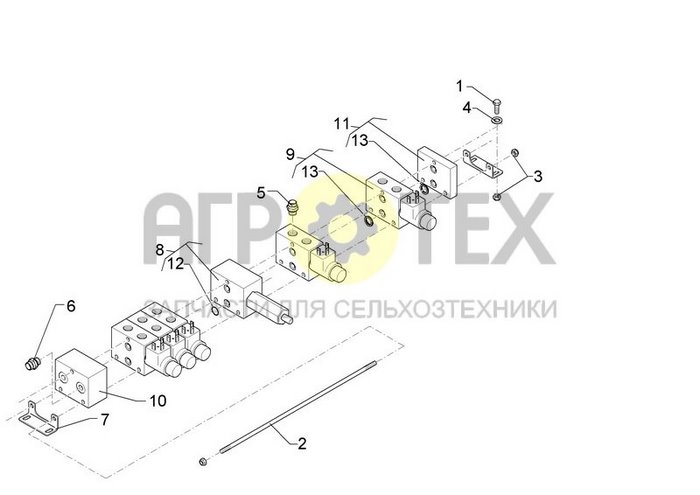 Чертеж Solitair 3V-1M-2T