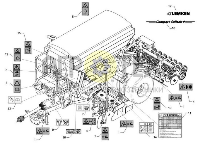 Compact-Solitair 9/300 Z10 (№31 на схеме)