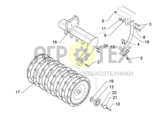 Чертеж TPW-R D500-3.00-18R167 C-S/S