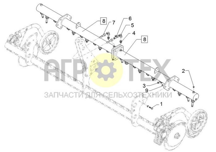 Чертеж 4m 32Rn 125mm