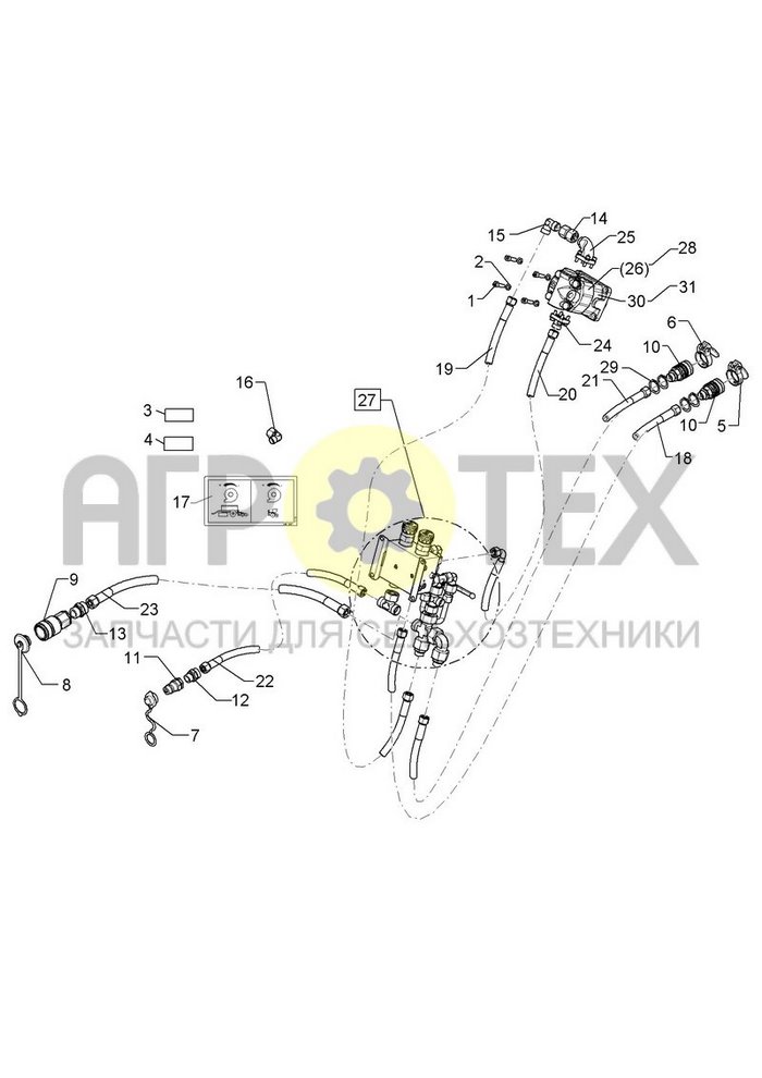 Чертеж 37 l/min + 50 l/min