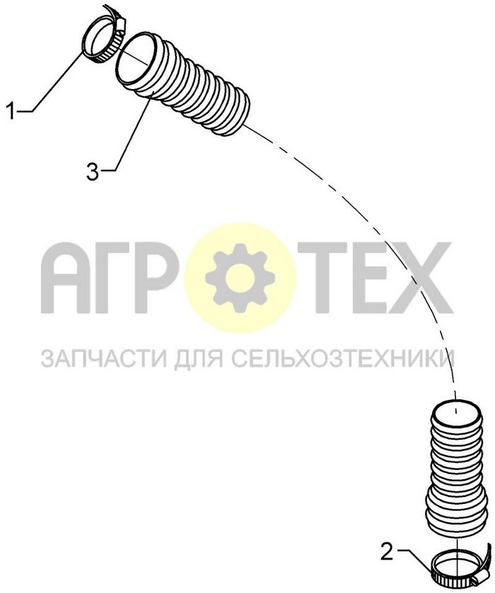 Чертеж D25x1100 2xD30