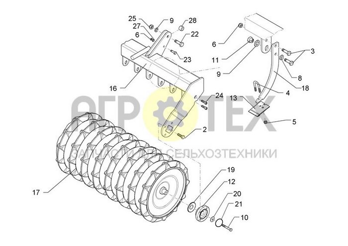 TPW-R D500-3.00-18R167 k C-S/K (№12 на схеме)