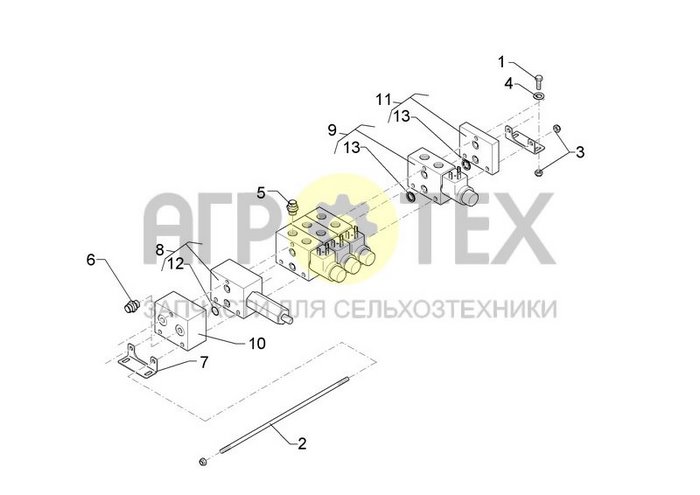 Чертеж Solitair 0V-1M-4T