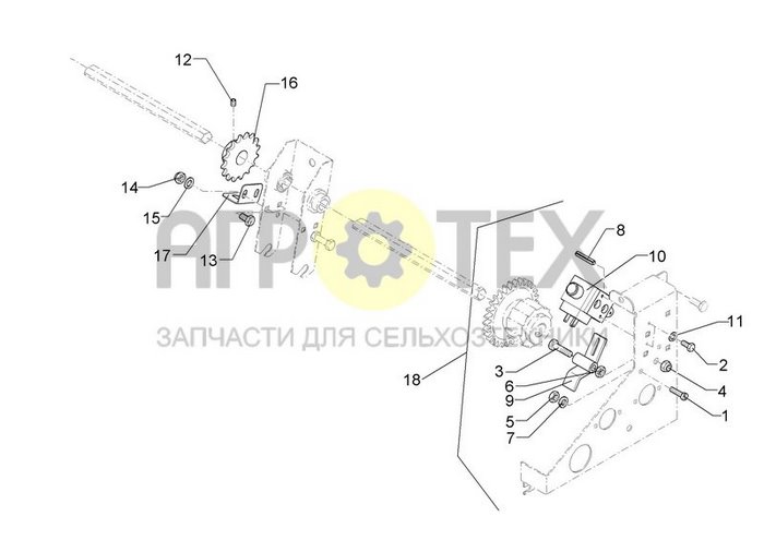 Чертеж Hubmagnet Saphir 7 B