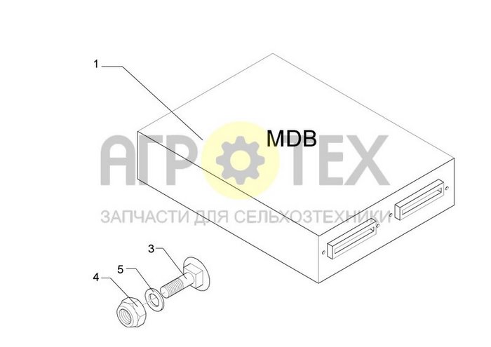 MDB Solitronic (№1 на схеме)