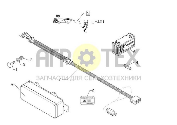 Чертеж ISOBUS Tansanit