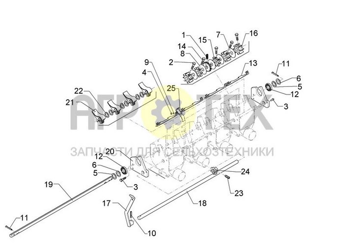 Чертеж 4-A RE 6/L 45Grd Solitair 12