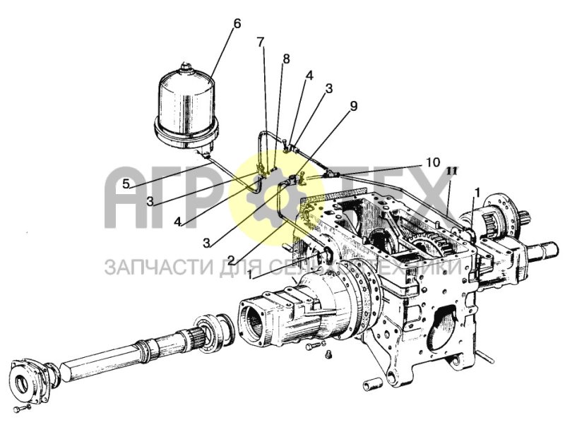 №1 (1220 - Конечная передача (смазка))