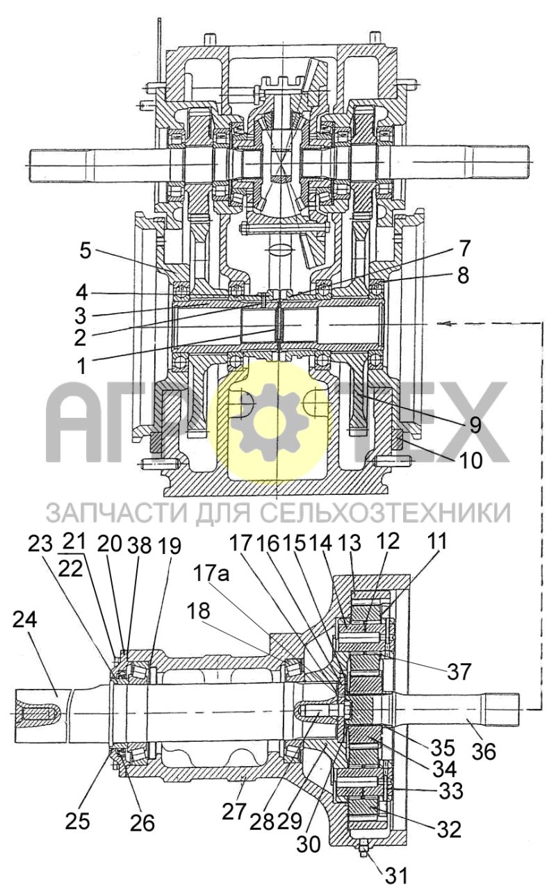 №36 (МТЗ-2022 - Передача конечная)